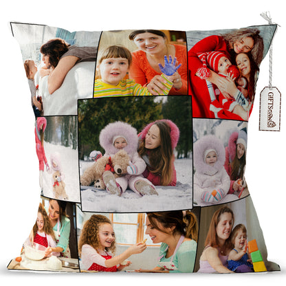 Personalized Pillow for Raksha Bandhan Gifts- (12 * 12- inch) Gifts for Brother