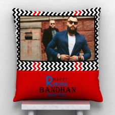 Happy Raksha Bandhan Dear Bro.. Personalized Satin Pillow
