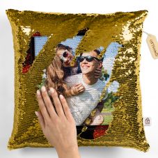 GiftsOnn Magic Pillow Photo Printed 12x12 Cushion with Filler