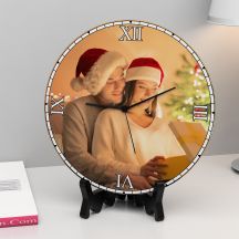 GiftsOnn Unique Personalized Round Clock